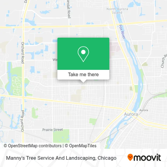 Manny's Tree Service And Landscaping map