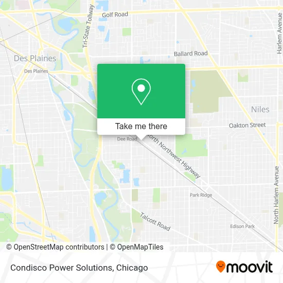 Condisco Power Solutions map