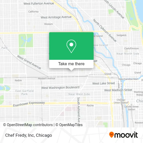 Chef Fredy, Inc map