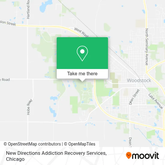 New Directions Addiction Recovery Services map