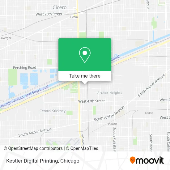 Kestler Digital Printing map