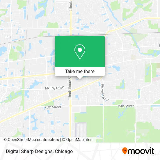 Digital Sharp Designs map
