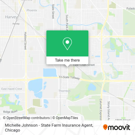 Michelle Johnson - State Farm Insurance Agent map