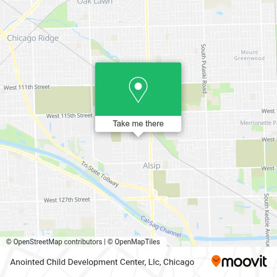 Anointed Child Development Center, Llc map