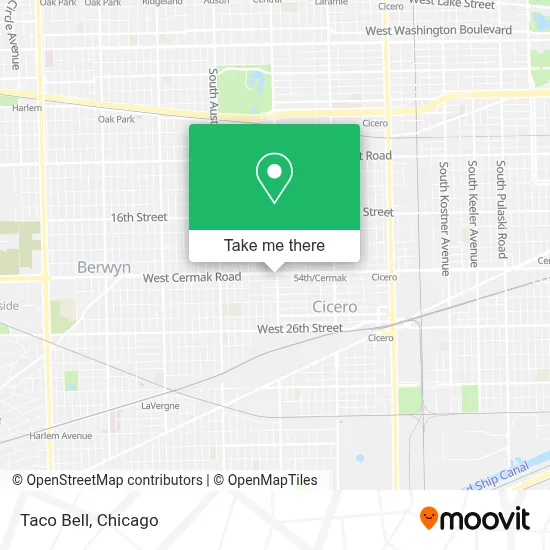 Taco Bell map