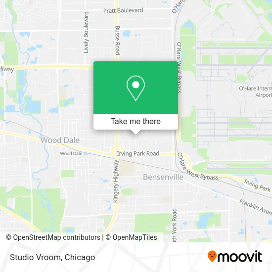 Studio Vroom map