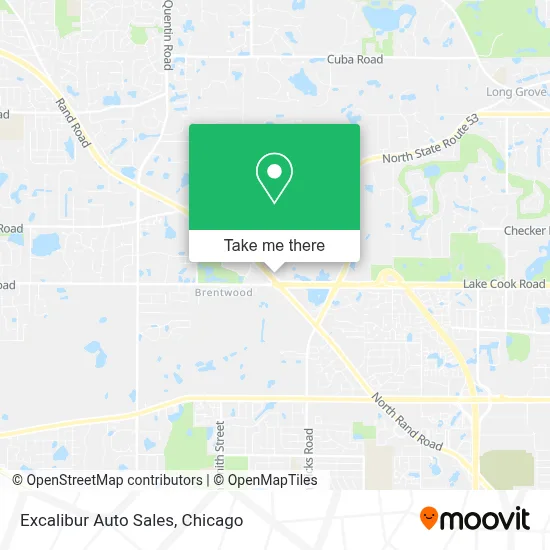 Excalibur Auto Sales map