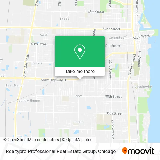 Realtypro Professional Real Estate Group map