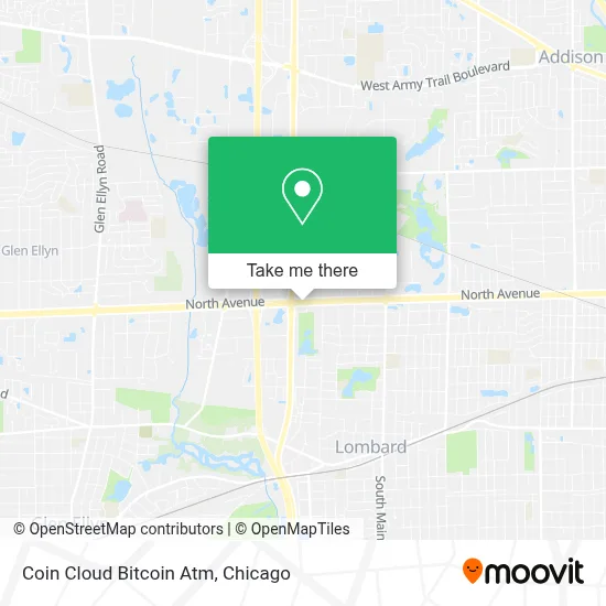 Coin Cloud Bitcoin Atm map