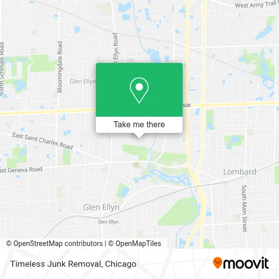Timeless Junk Removal map