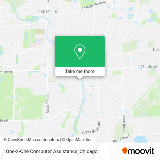 One-2-One Computer Assistance map
