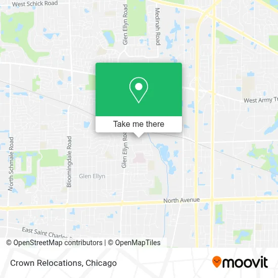 Crown Relocations map