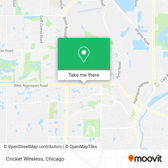Cricket Wireless map