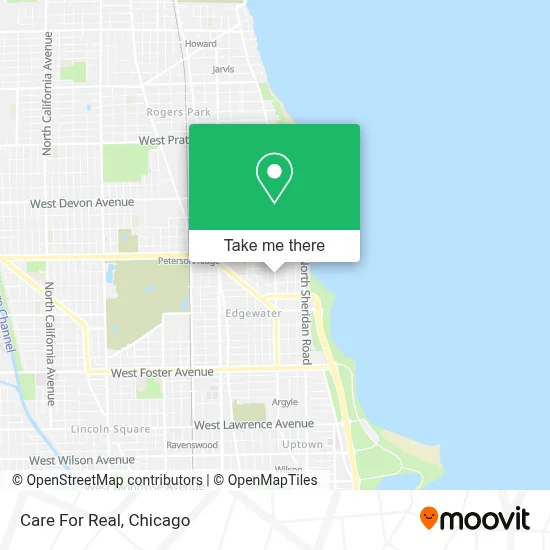 Care For Real map