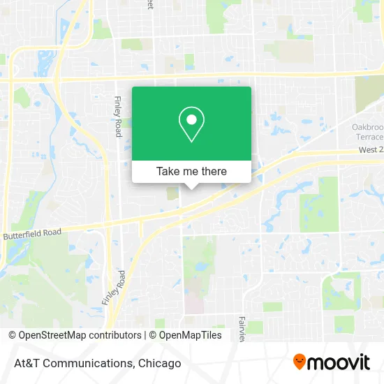 At&T Communications map