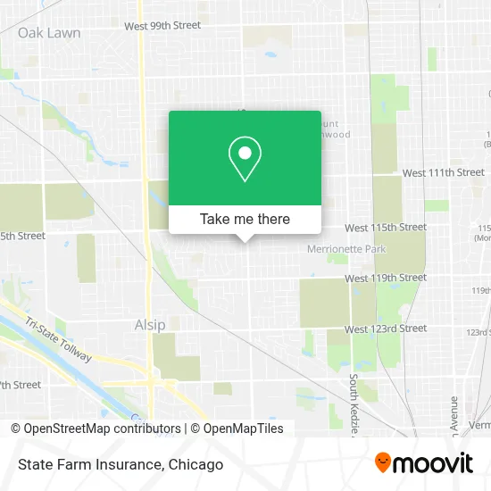 State Farm Insurance map