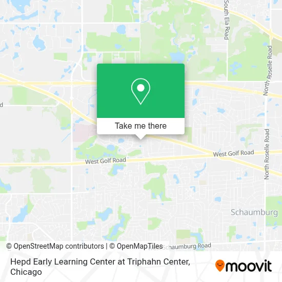 Hepd Early Learning Center at Triphahn Center map
