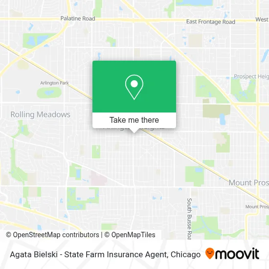 Agata Bielski - State Farm Insurance Agent map