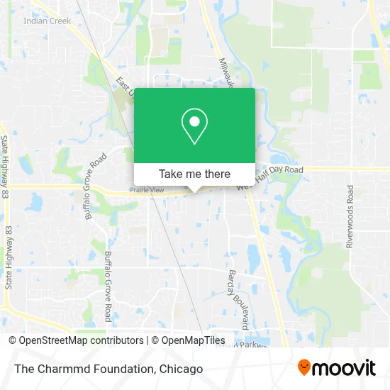 The Charmmd Foundation map