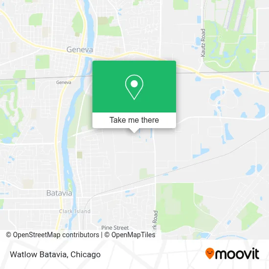 Watlow Batavia map