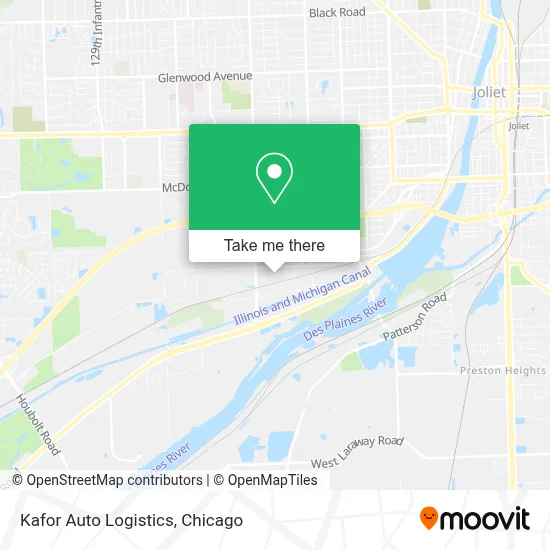 Kafor Auto Logistics map