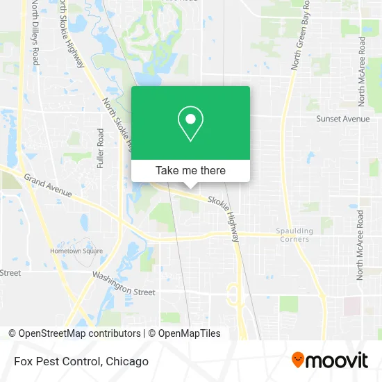 Fox Pest Control map