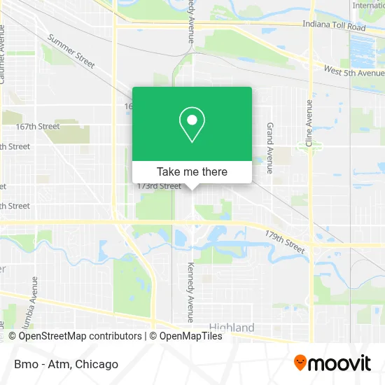 Bmo - Atm map