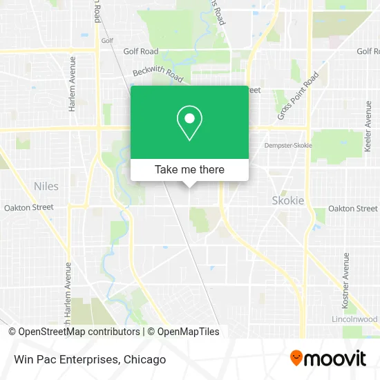 Win Pac Enterprises map