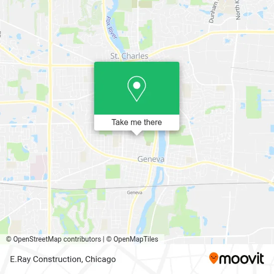 E.Ray Construction map