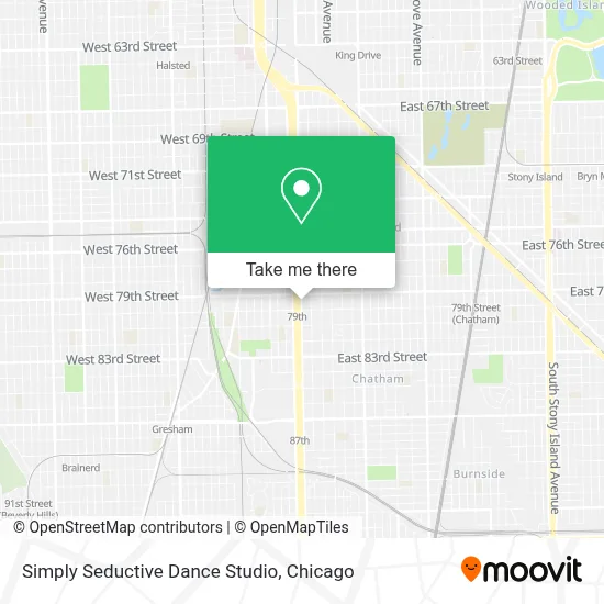 Simply Seductive Dance Studio map