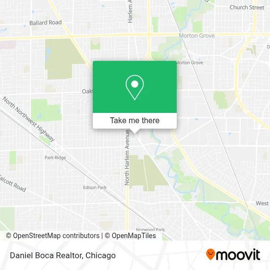 Daniel Boca Realtor map