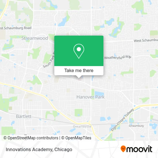 Innovations Academy map