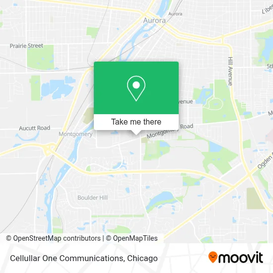 Cellullar One Communications map