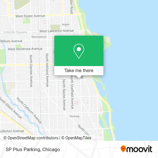 SP Plus Parking map