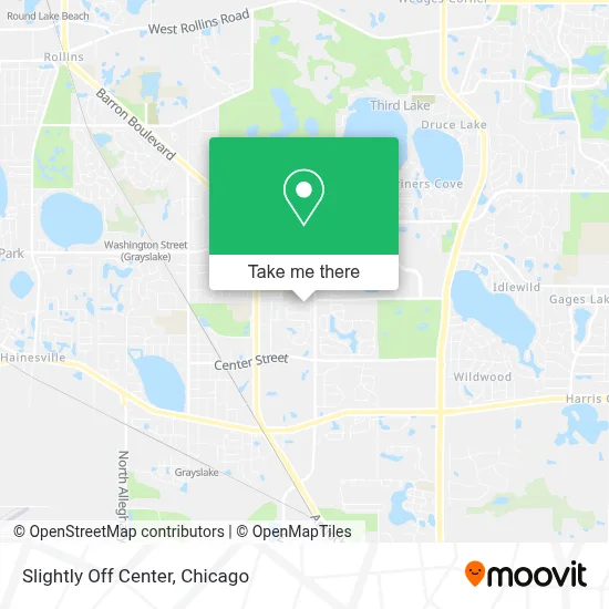 Slightly Off Center map