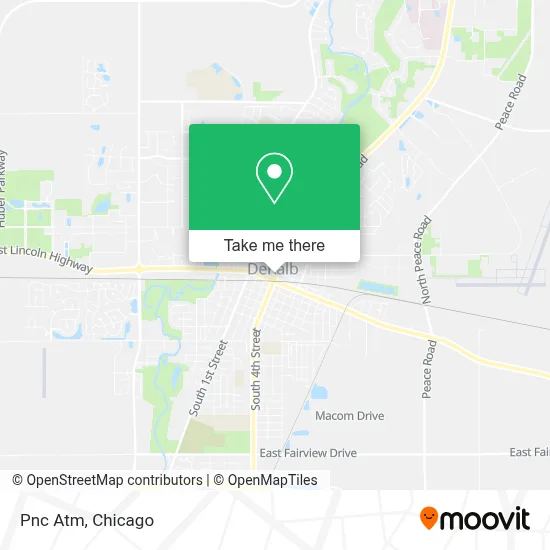 Pnc Atm map