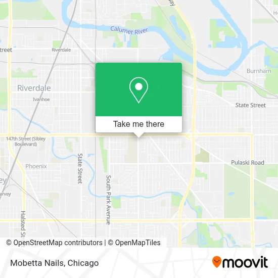 Mobetta Nails map
