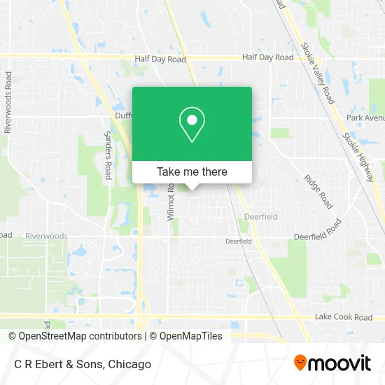 C R Ebert & Sons map