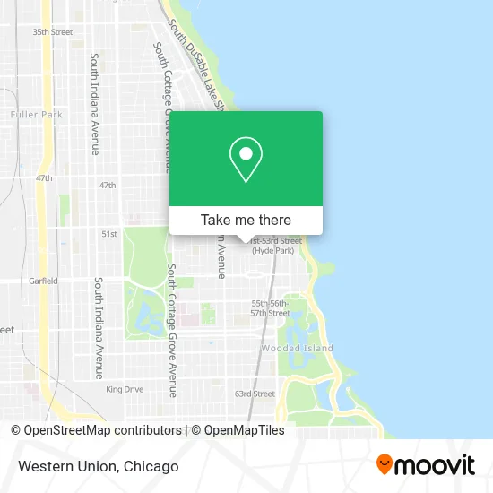 Western Union map