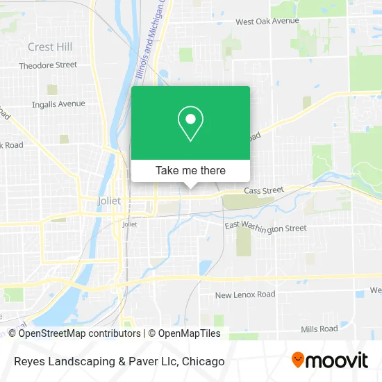 Reyes Landscaping & Paver Llc map