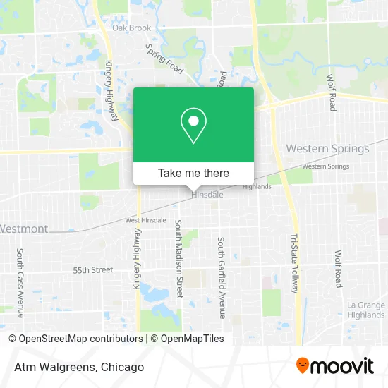 Atm Walgreens map