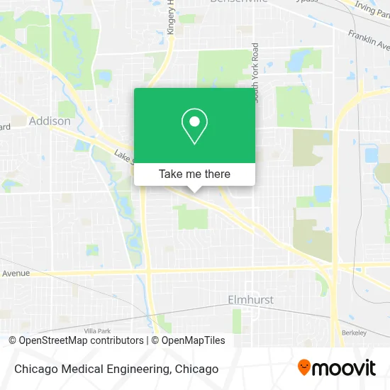 Chicago Medical Engineering map