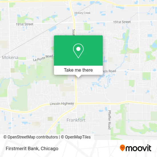 Firstmerit Bank map