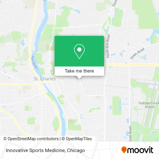 Innovative Sports Medicine map