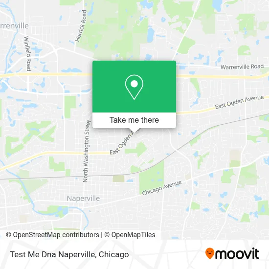 Test Me Dna Naperville map