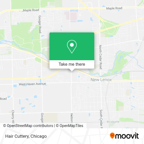 Hair Cuttery map