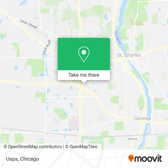 Usps map