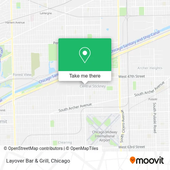 Layover Bar & Grill map