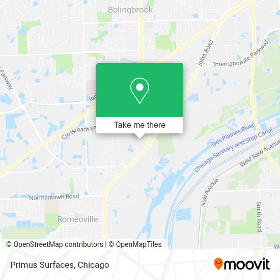Primus Surfaces map