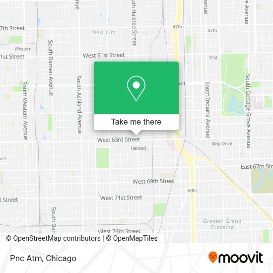Pnc Atm map